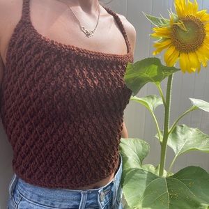 Crochet tank top